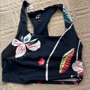 JoyLab Dark Floral Sports Bra